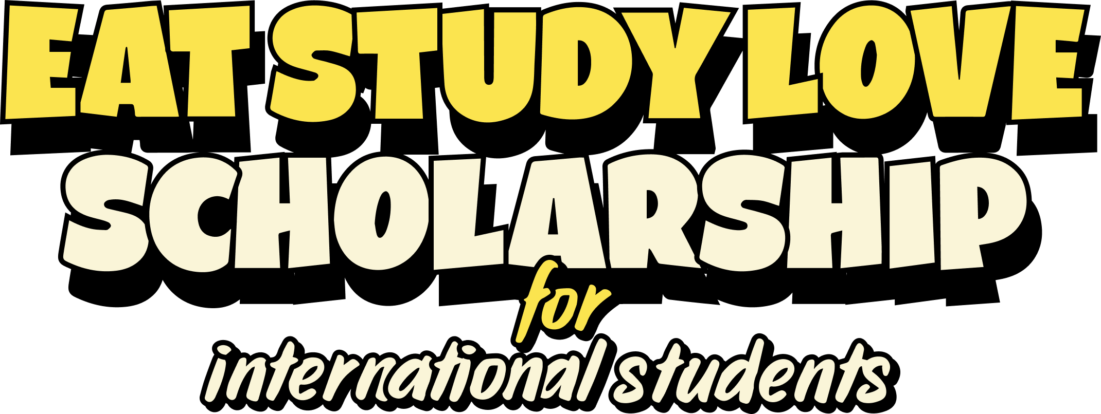 eat study love scholarship for international students